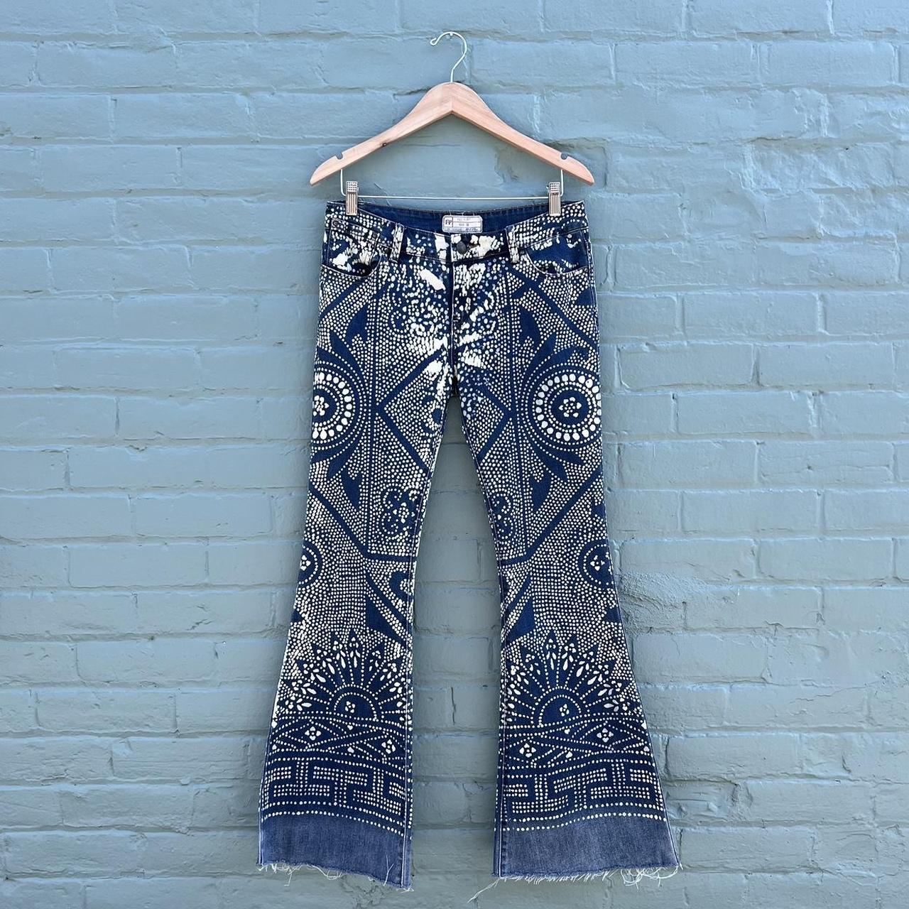 free people bali flare jeans., modern free people