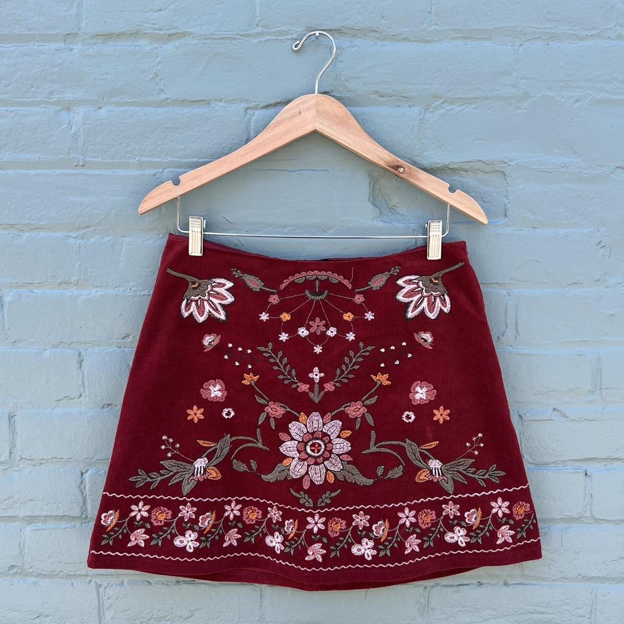 Blu Pepper Women's multi Skirt Depop