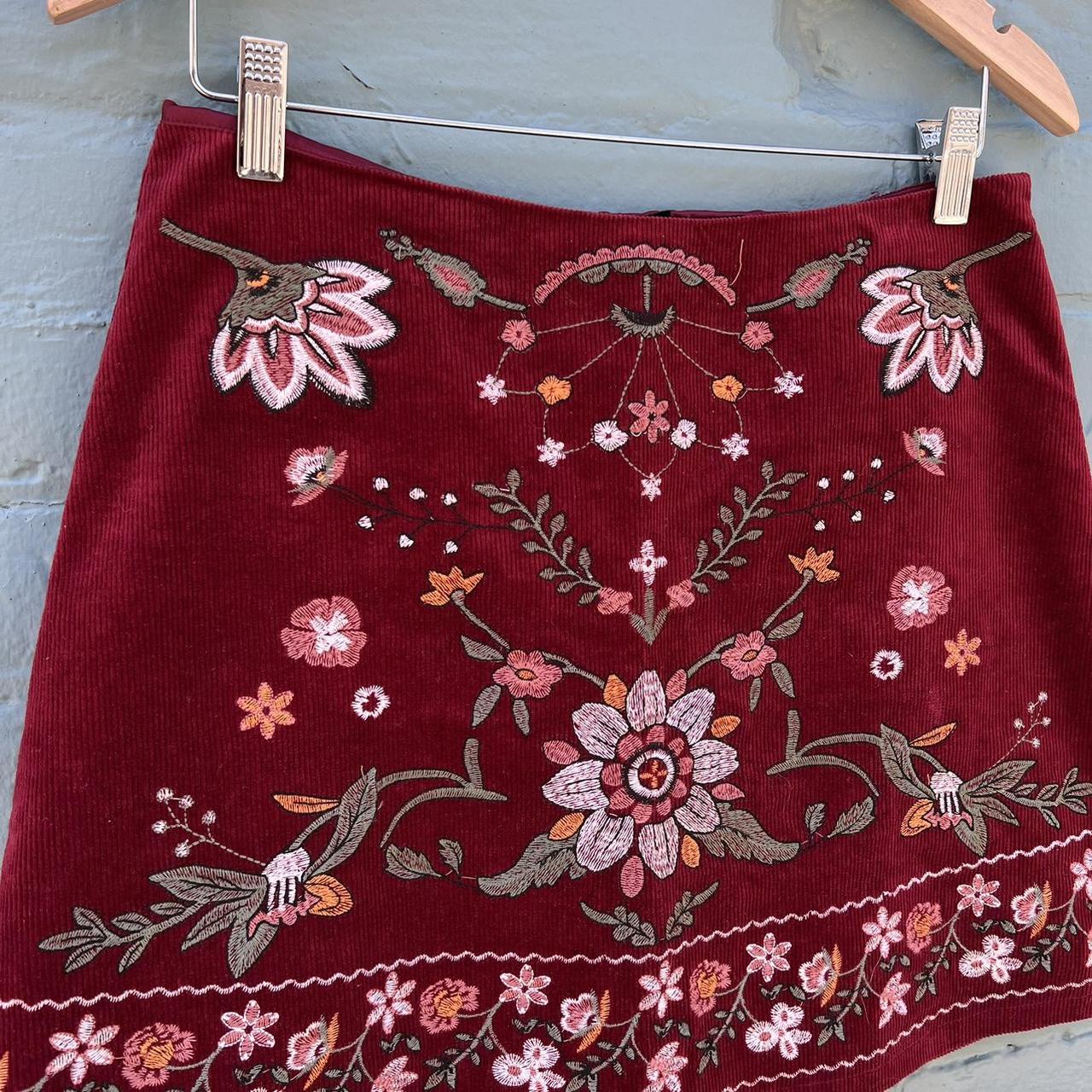 Blu Pepper Women's multi Skirt Depop