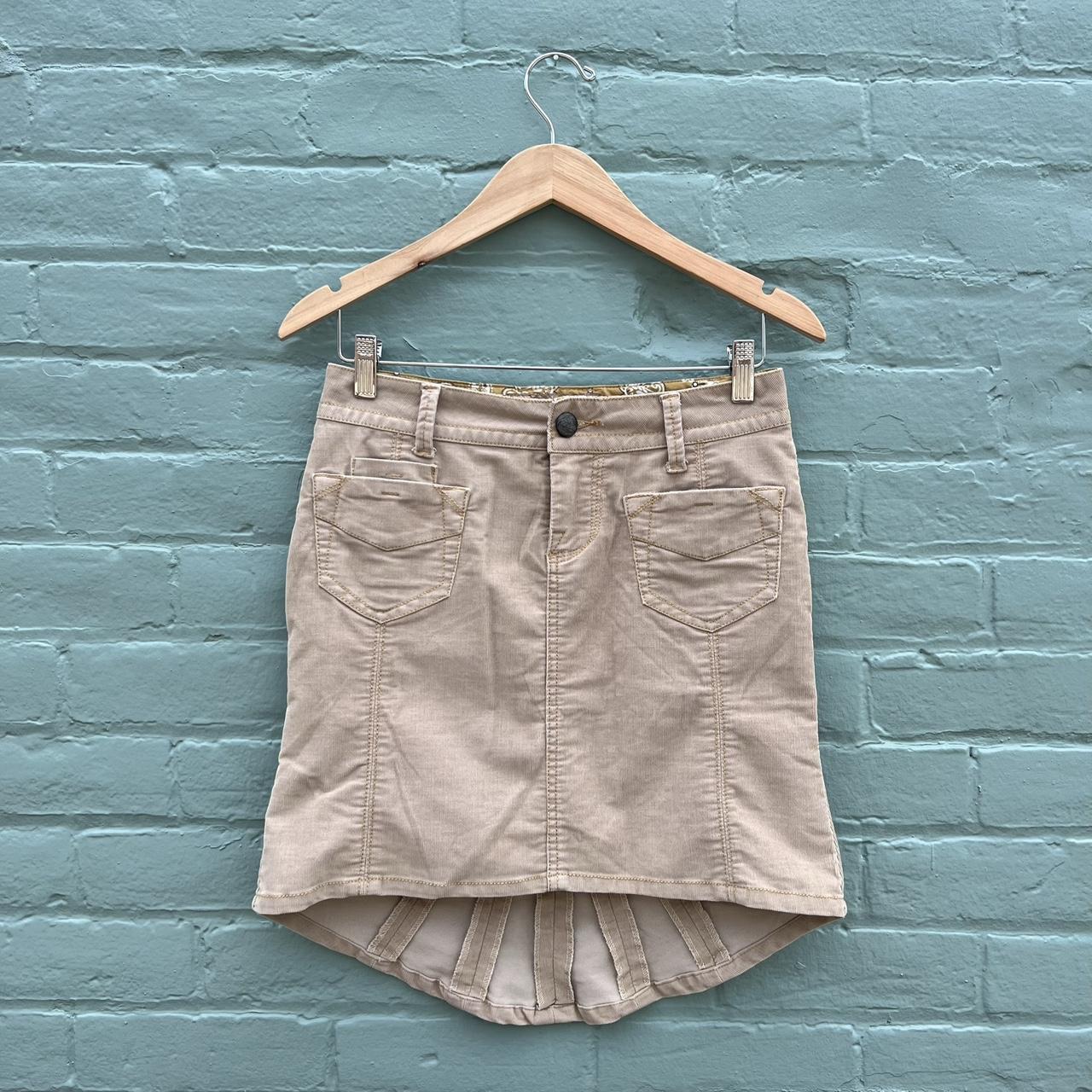 Women's corduroy hotsell skirt khaki