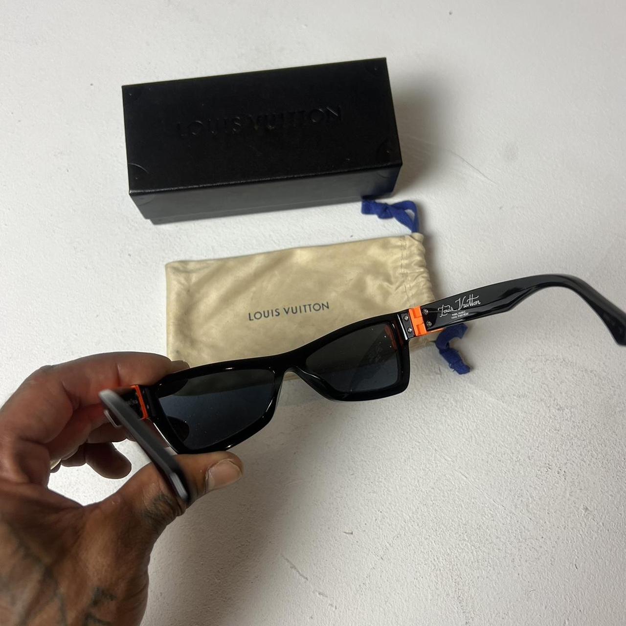 Black Louis Vuitton Monogram Sunglasses Glasses - Depop