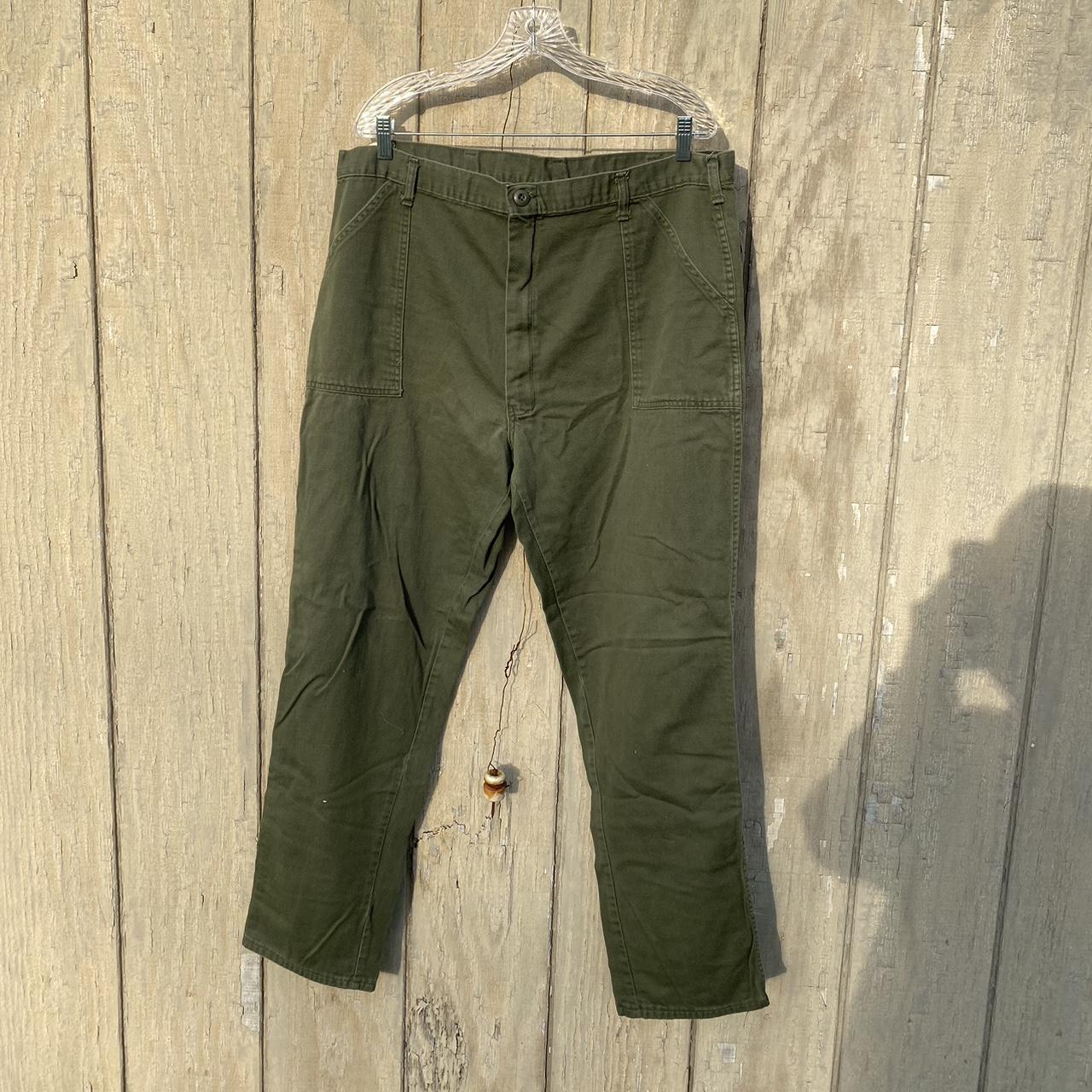 VINTAGE GUNG HO VIETNAM ERA OG107 GREEN COMBAT... Depop