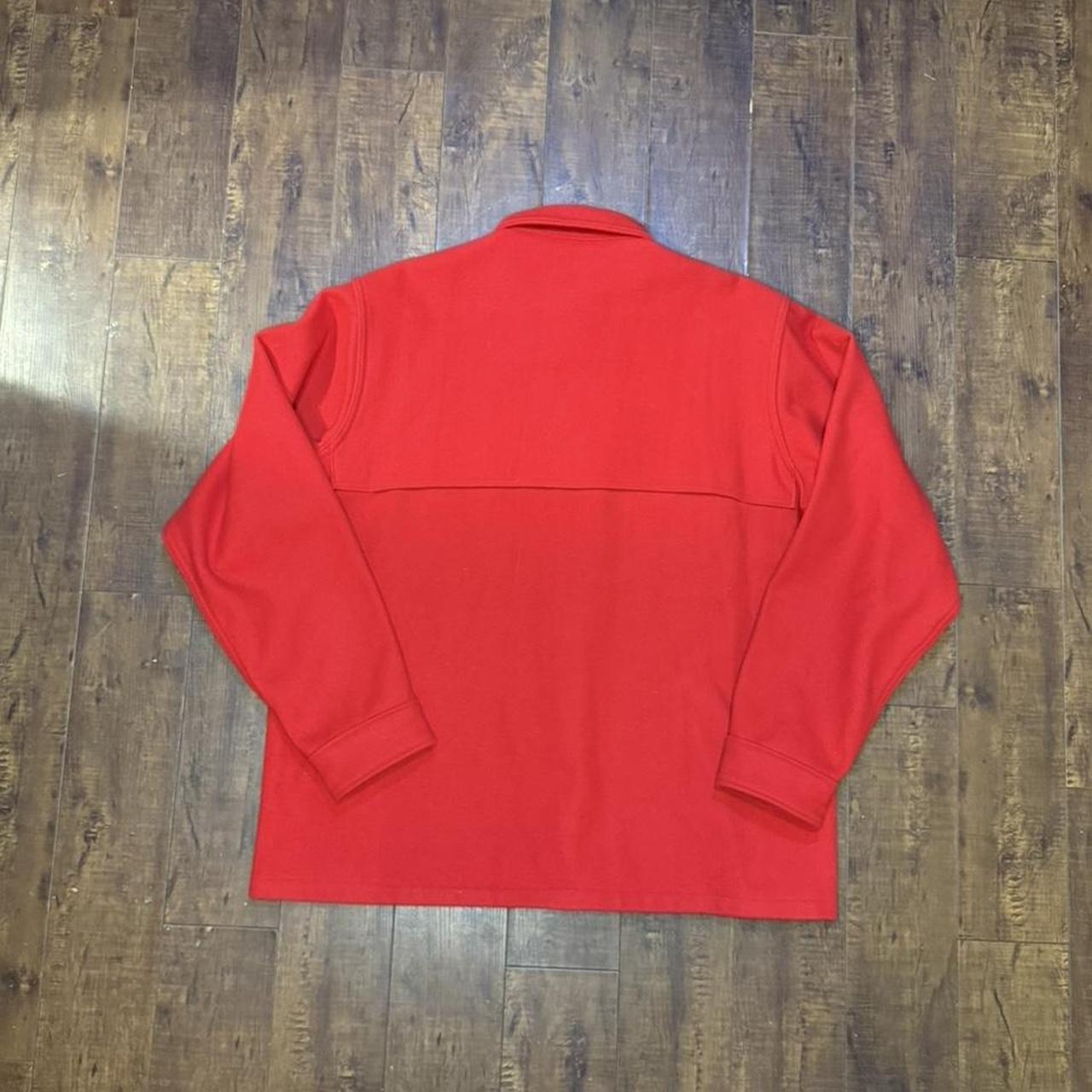 Woolrich Men's Shacket Jacket - Red - XL – Vintag… - image 3