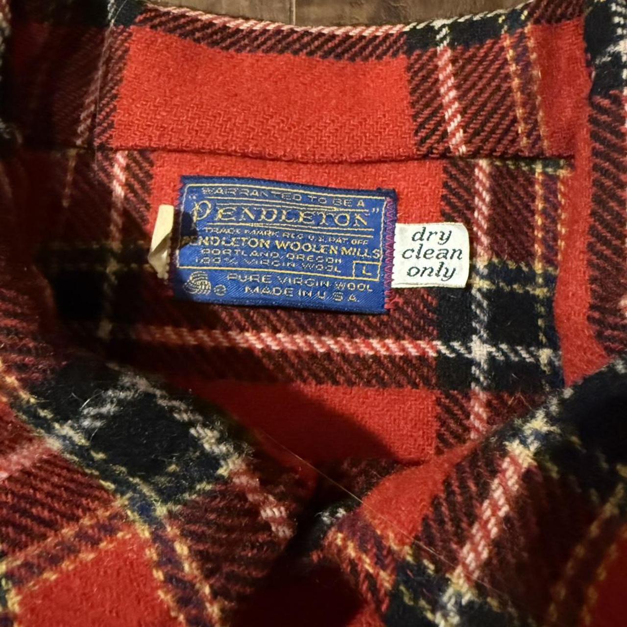 Pendleton Men's Jacket - Red - M – Pendleton Vint… - image 3