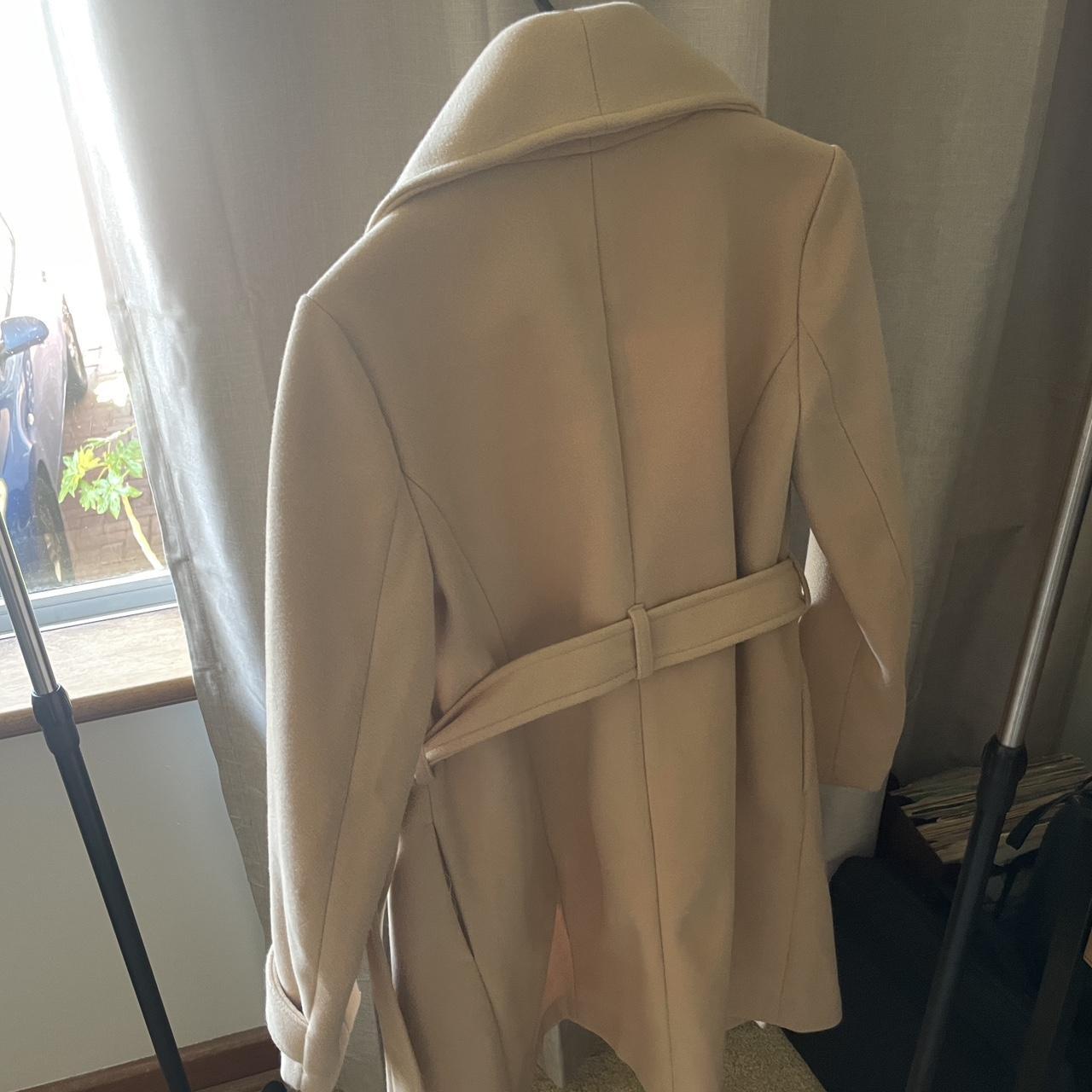 Tokito Women's Tan Coat Depop