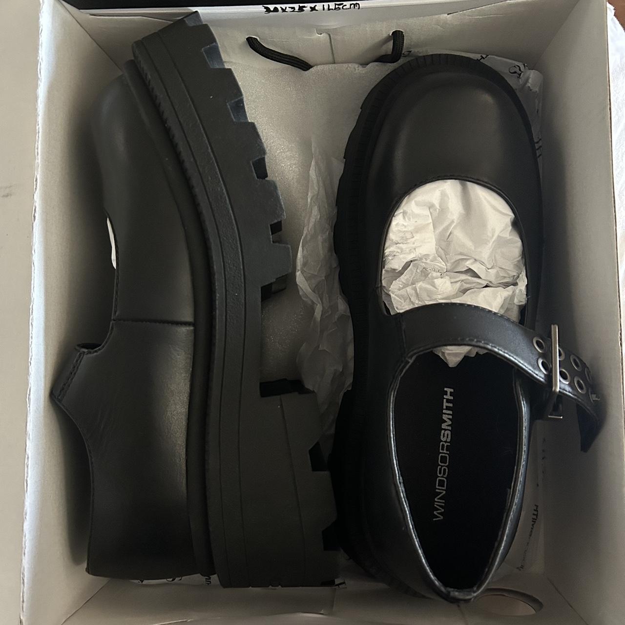 Windsor Smith Tokyo Black Leather Shoe - never... - Depop