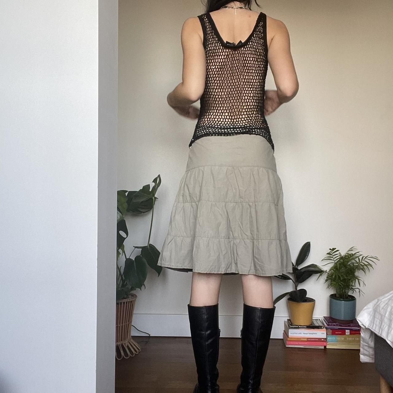 parachute skirt similar to cop copine diesel Depop