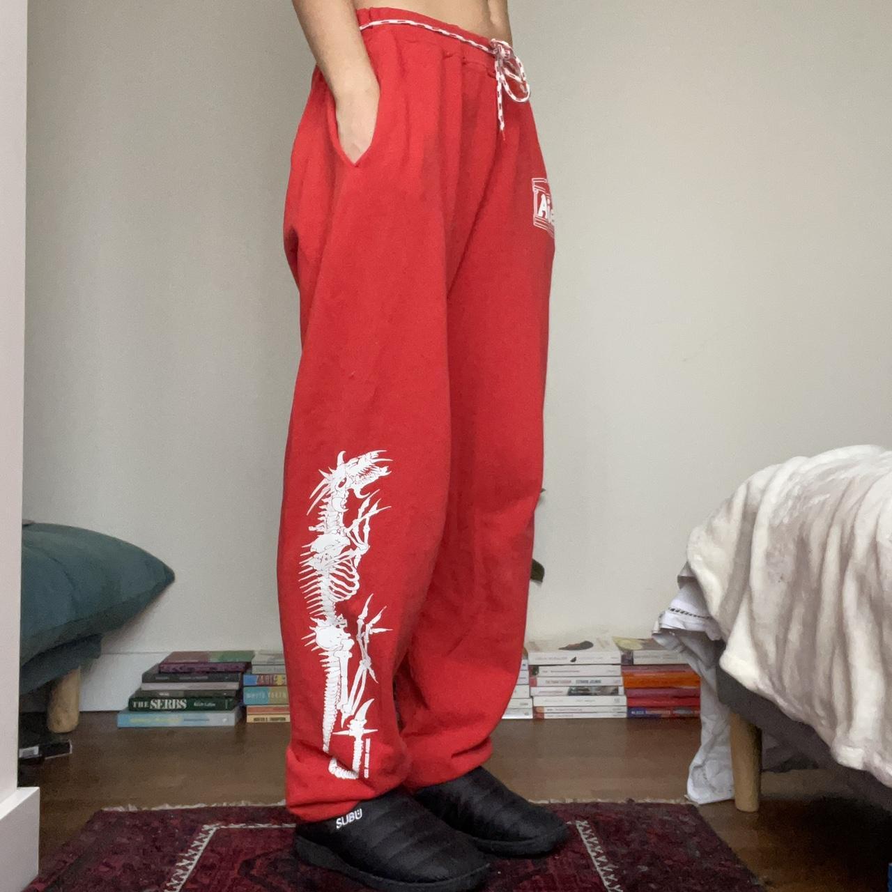 Red dragon joggers hot sale