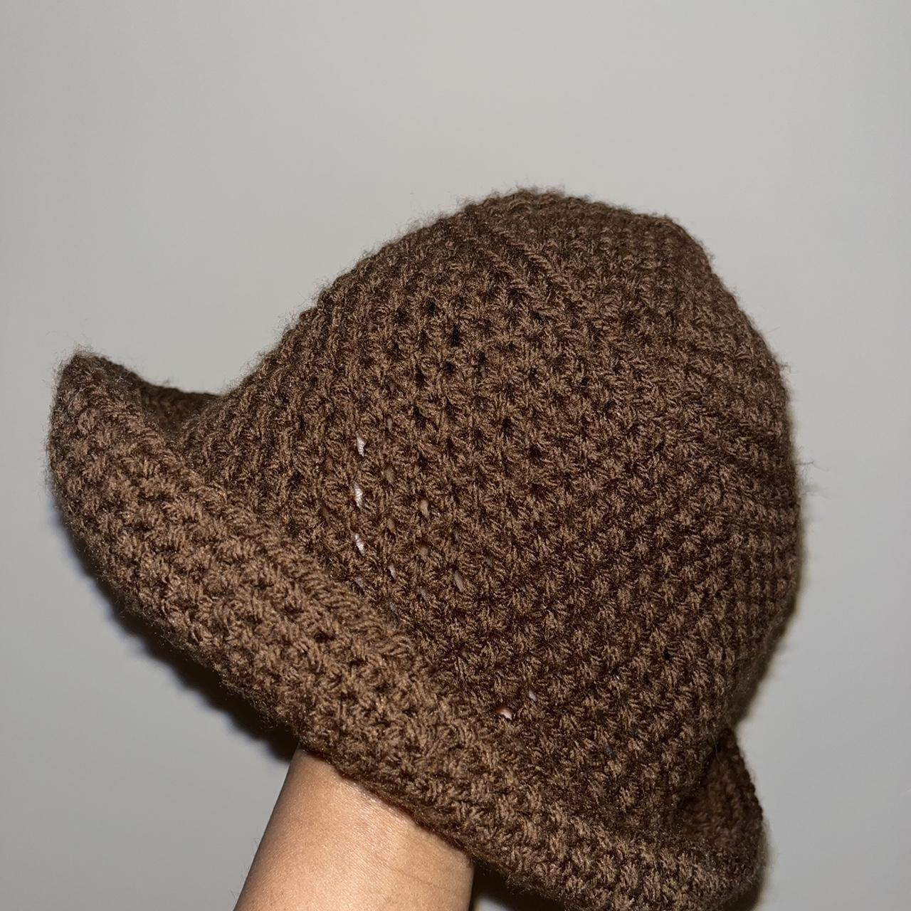 Handmade Crochet Bucket Hat Contact for... - Depop