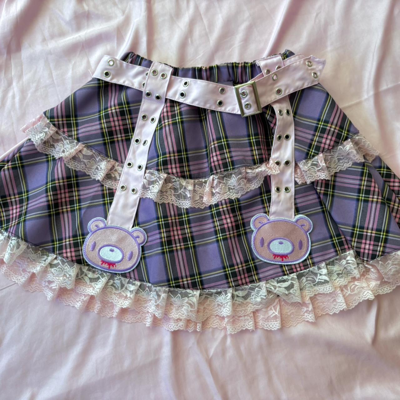 acdc rag gloomy collab skirt!!!! literally the... | Depop