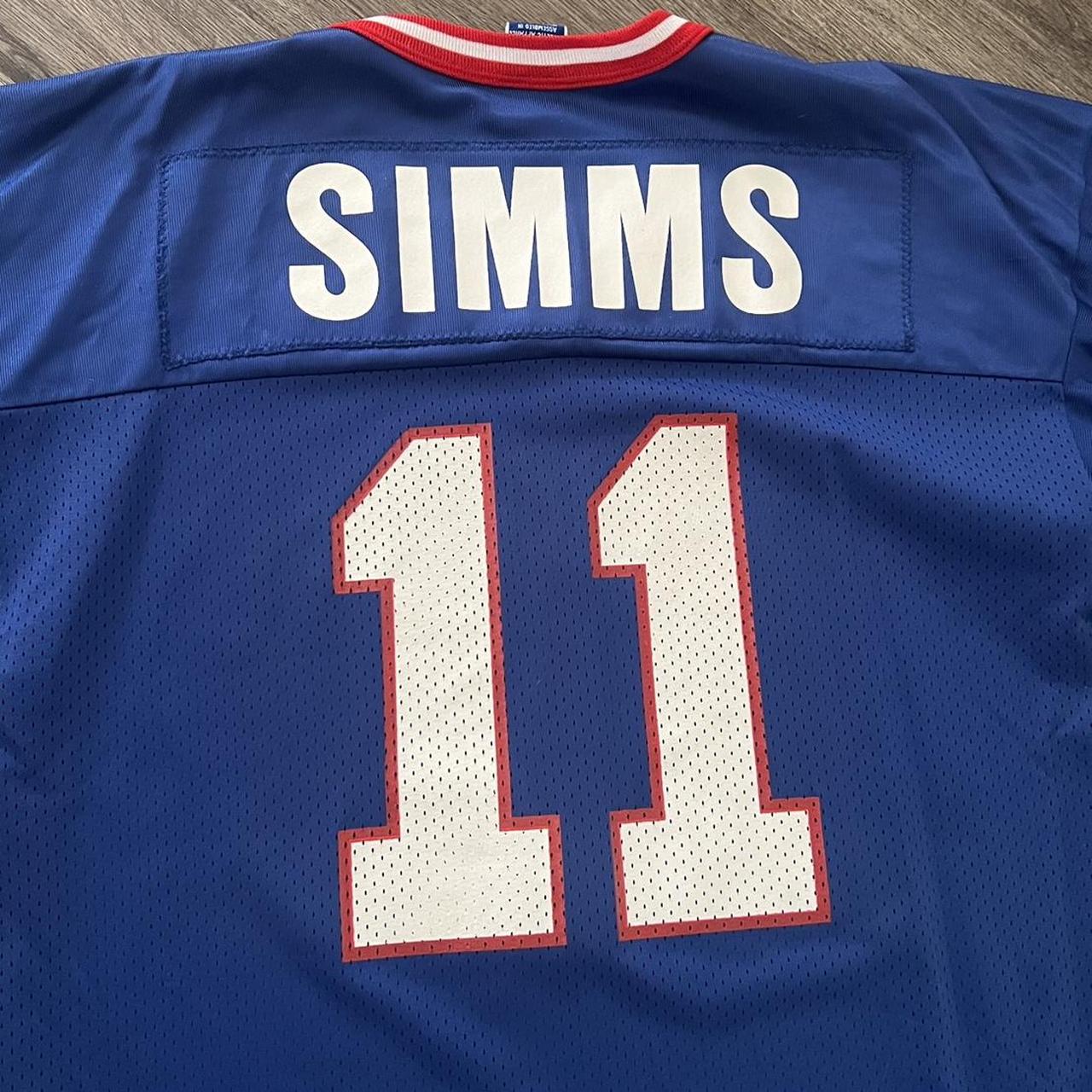 Phil Simms Jersey NY Giants Fully Stitched Authentic - Depop