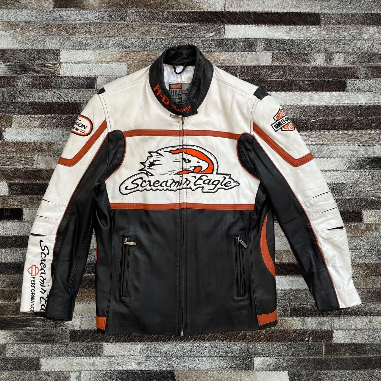 Harley Davidson Screamin Eagle Leather Jacket