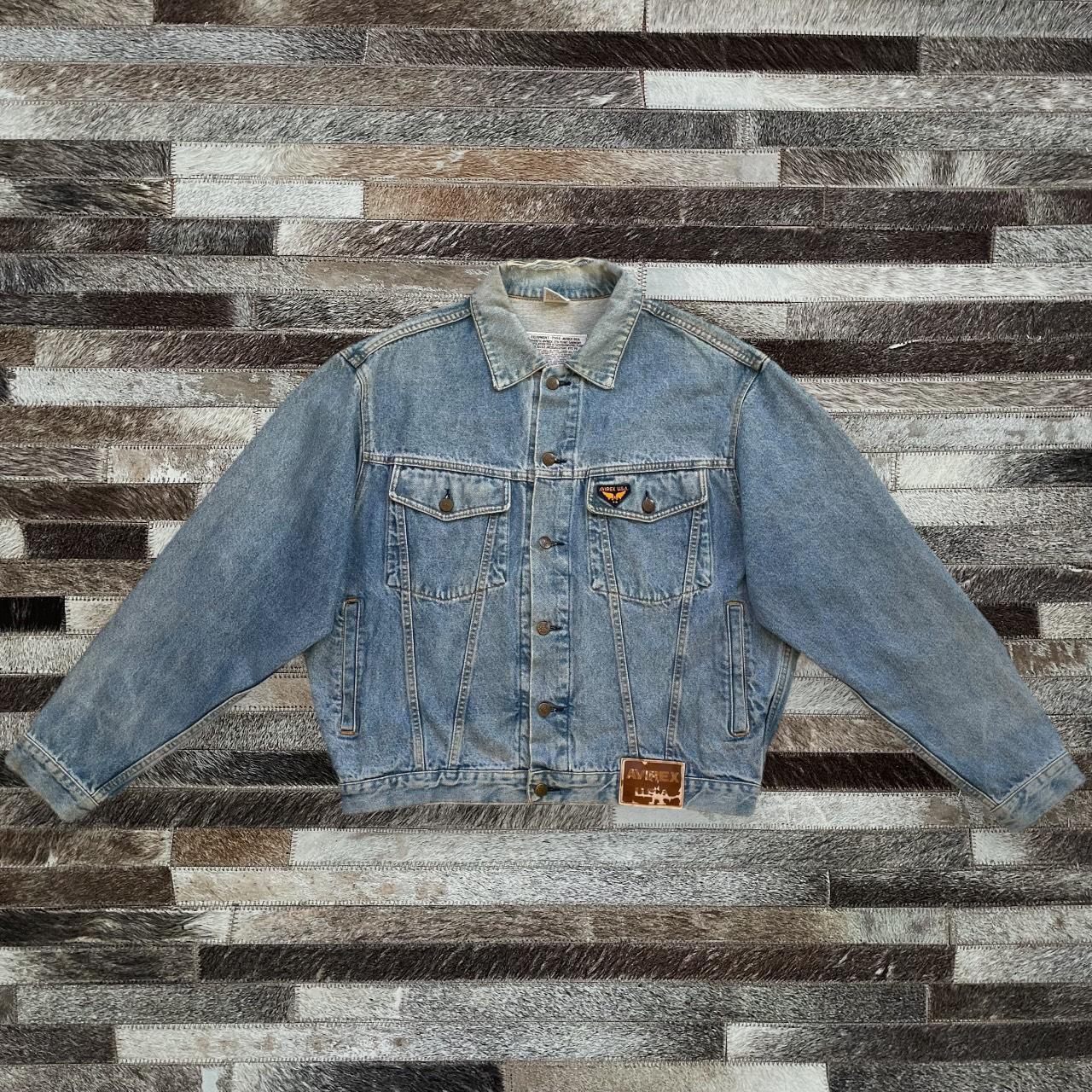アヴィレックス AVIREX TAGGING JACQUARD DENIM JACKET/タギング