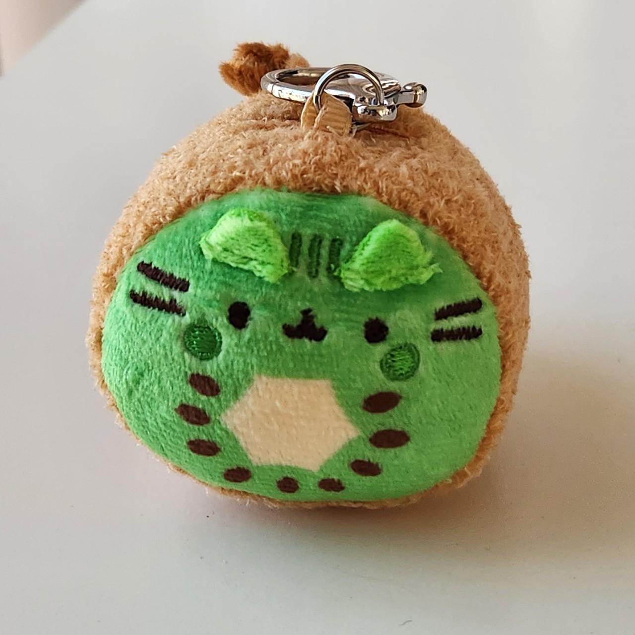 Pusheen Kiwi Fruit Plush Keychain Brand new... - Depop