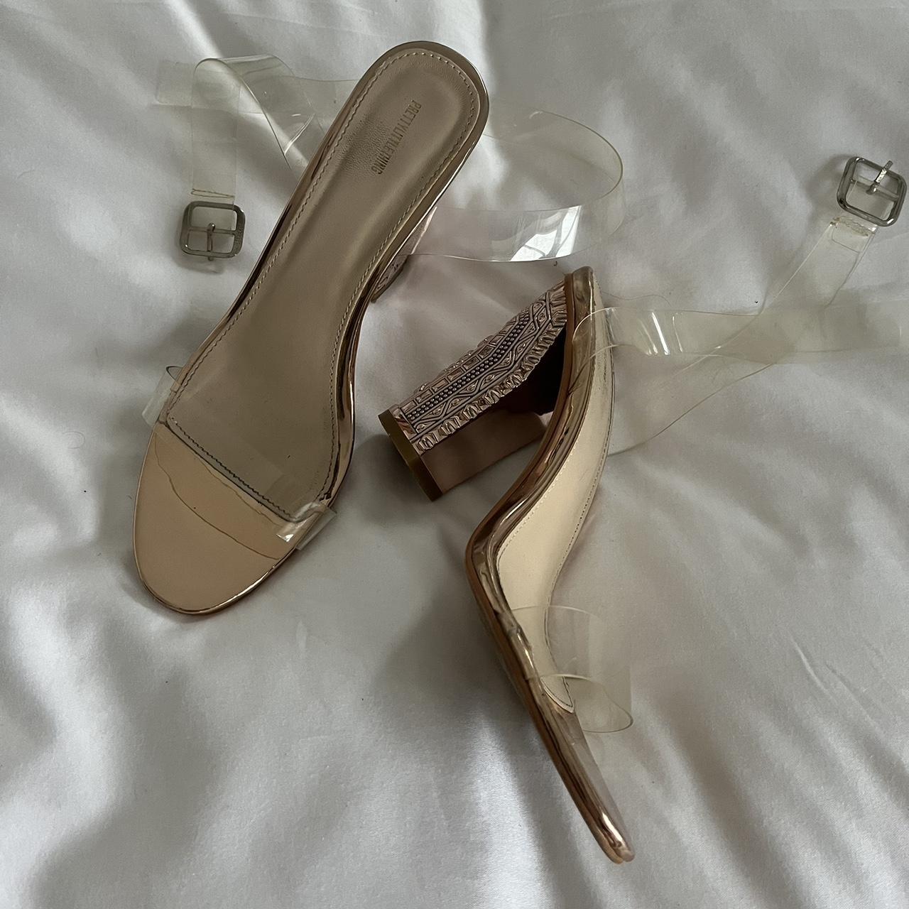 Gold hotsell heels plt