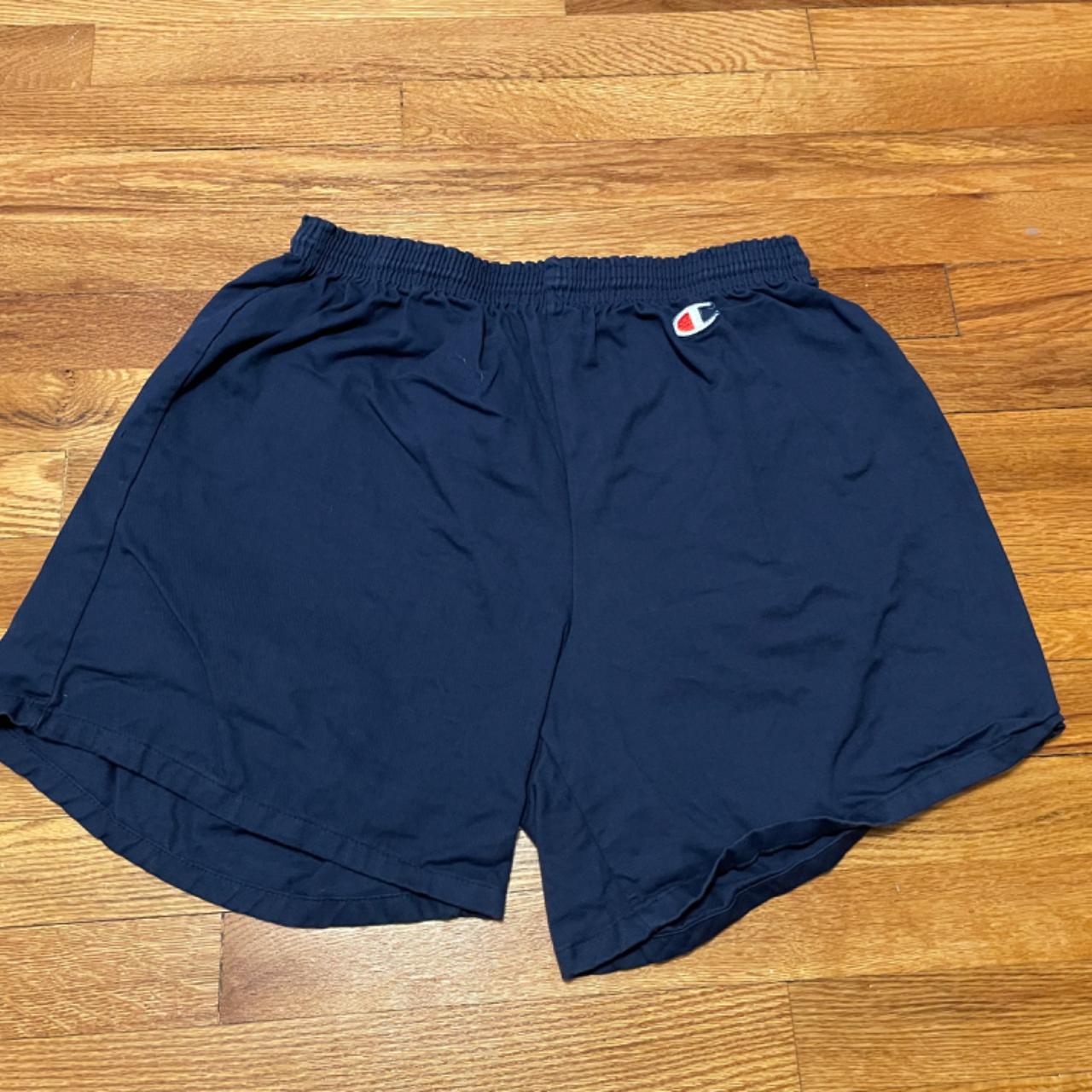 Champion navy cheap shorts