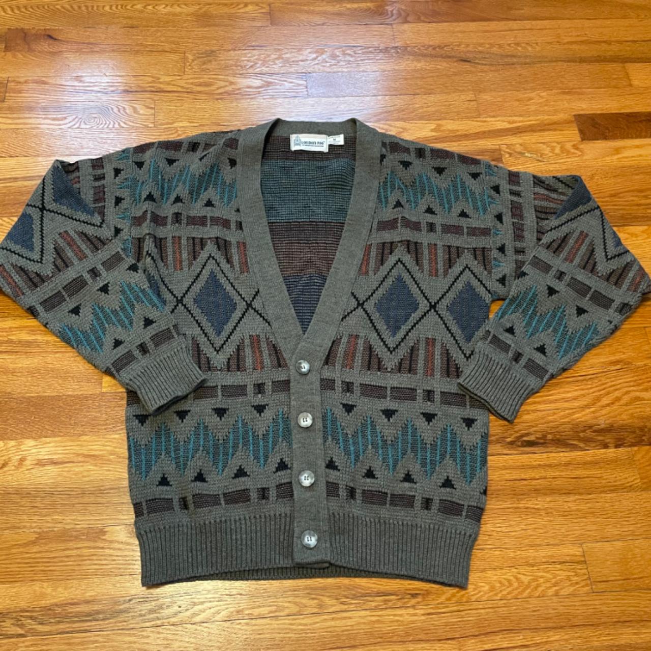 Old store man cardigan