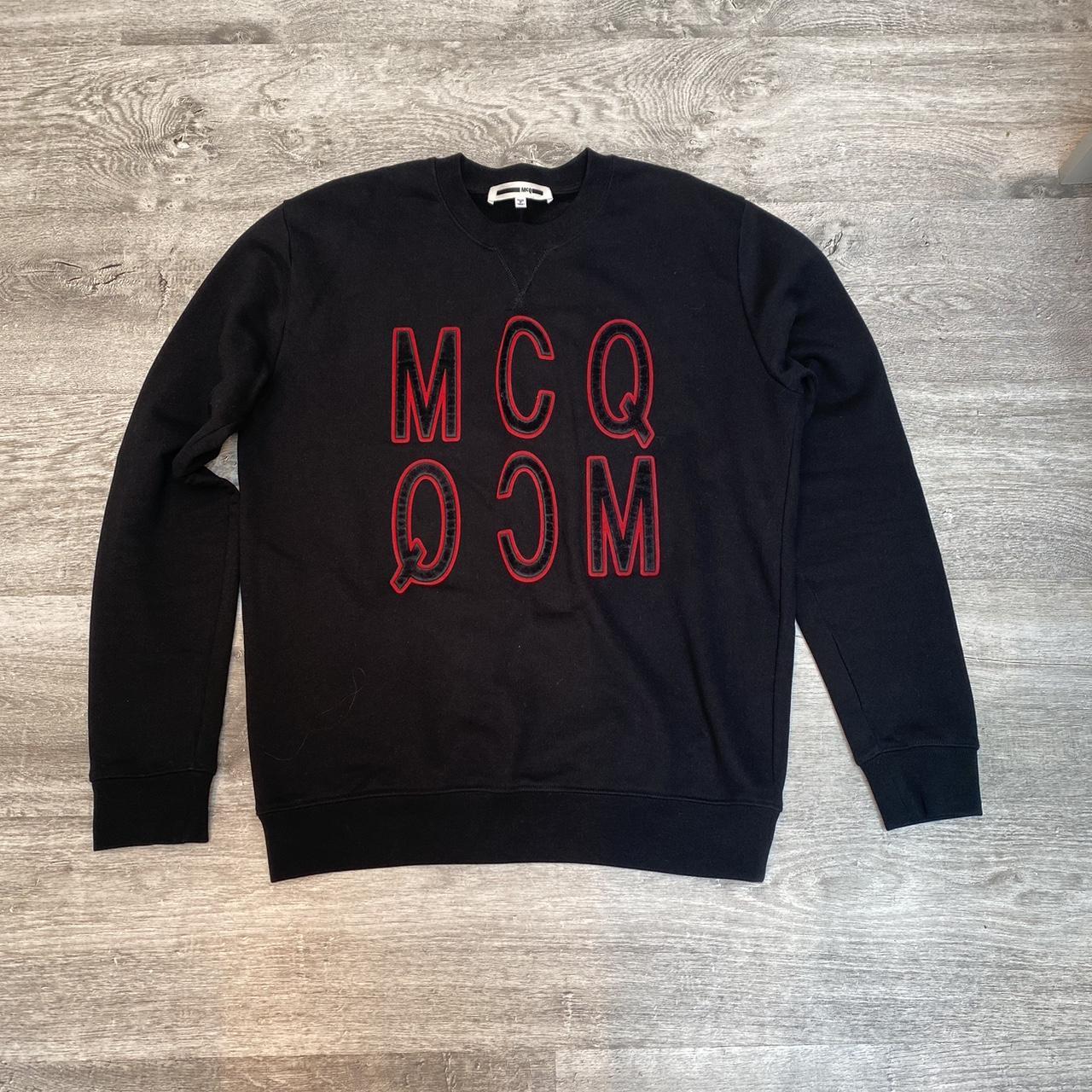 Black Alexander McQueen MCQ Jumper Sweatshirt Great. Depop