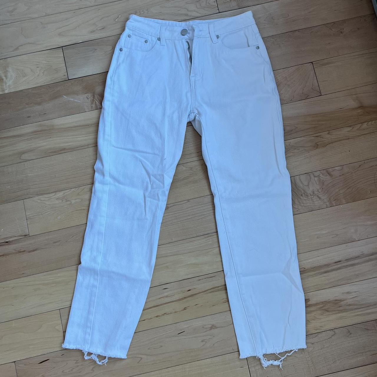 Superdry Women's White Trousers