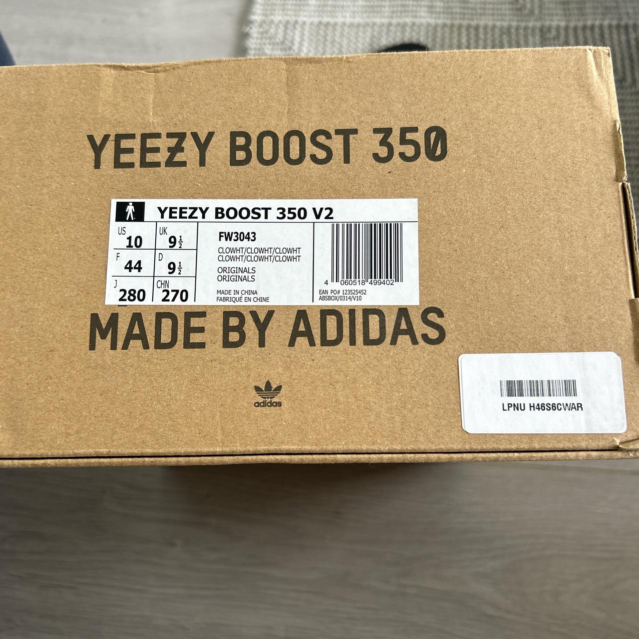 Yeezy Boost 350 Cloud White, Size UK Very