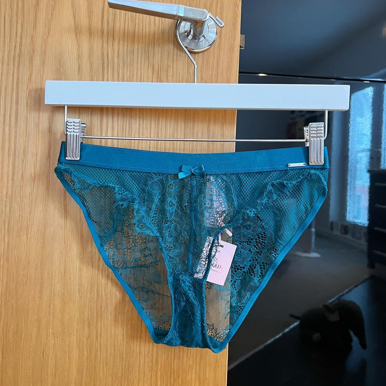 Emerald ‘otillie’ Brief, Boux Avenue, Featuring An... - Depop