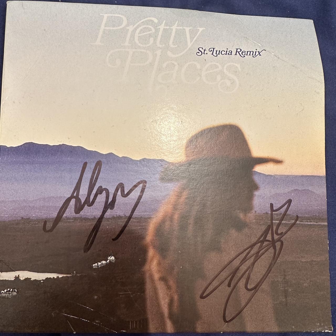 Signed Aly & Aj Vinyl Record popular Pretty Places