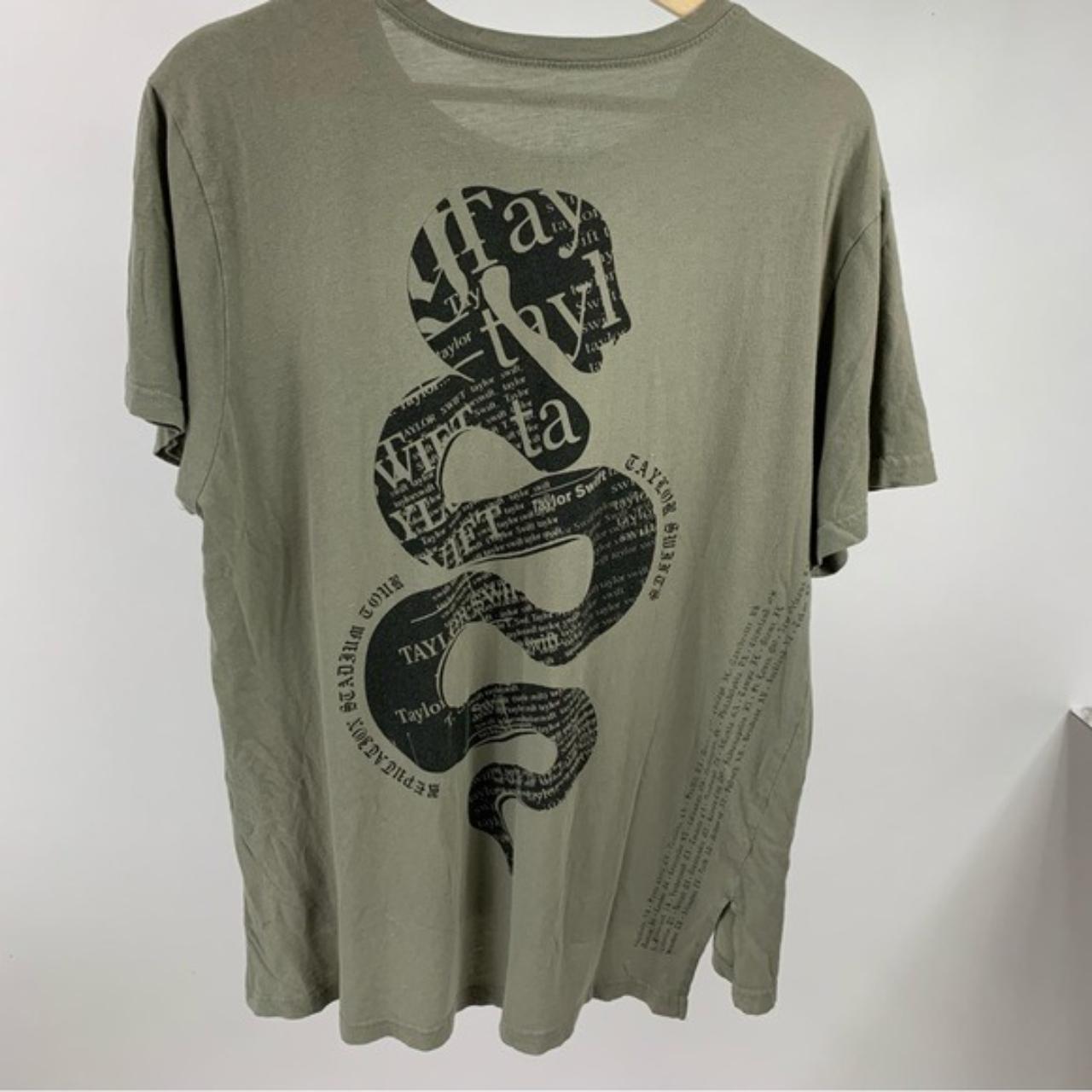 Taylor Swift Reputation Tour online and Snake Tee bundle