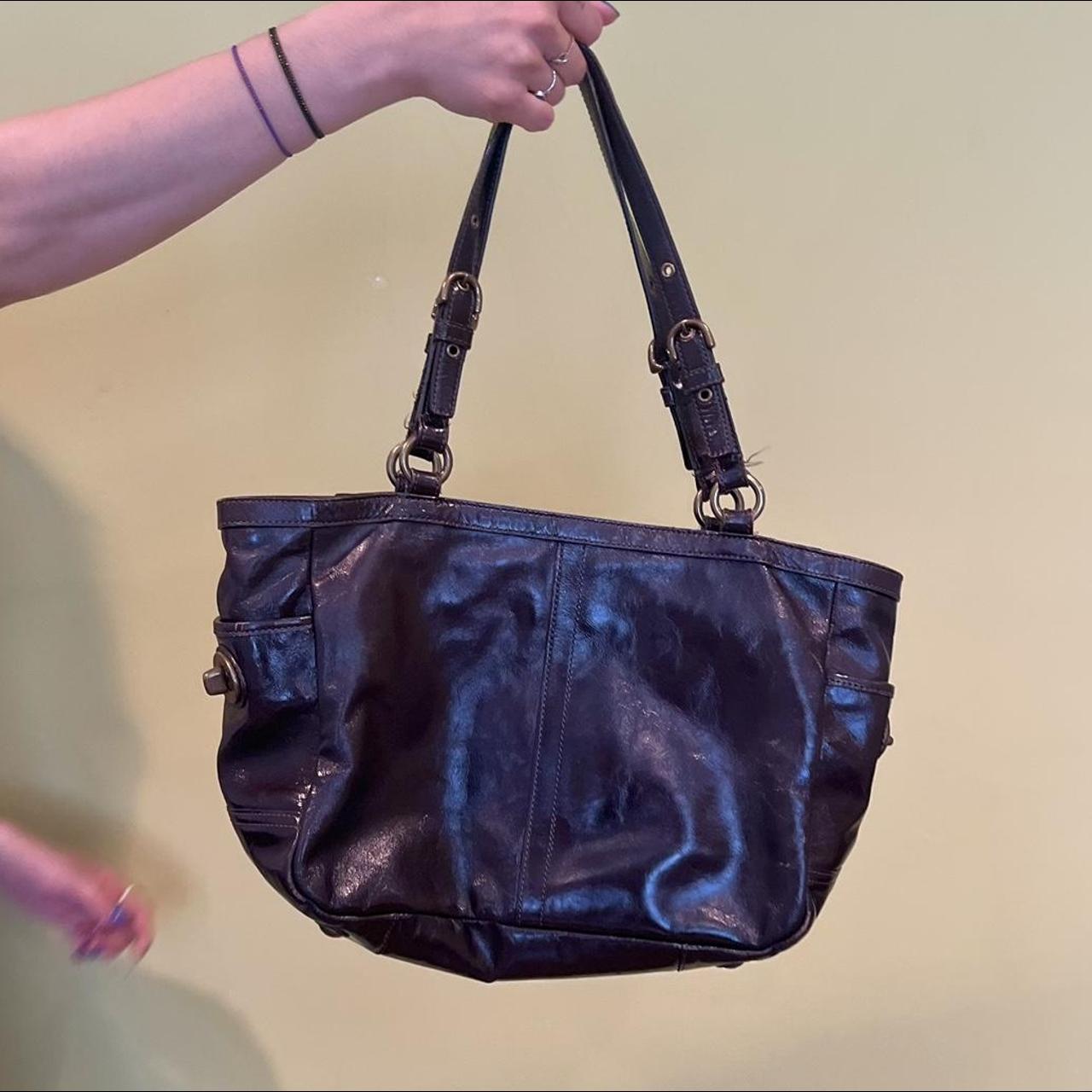 バッグ 00s coach archive leather shoulder bag 2000s Coach Legacy West Hobo Shoulder Bag Black Leather