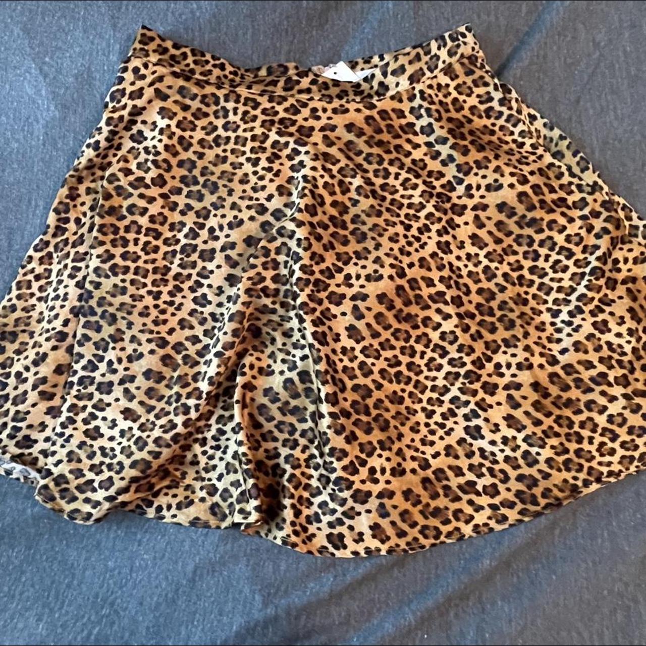 Cheetah 2025 skirt francesca's