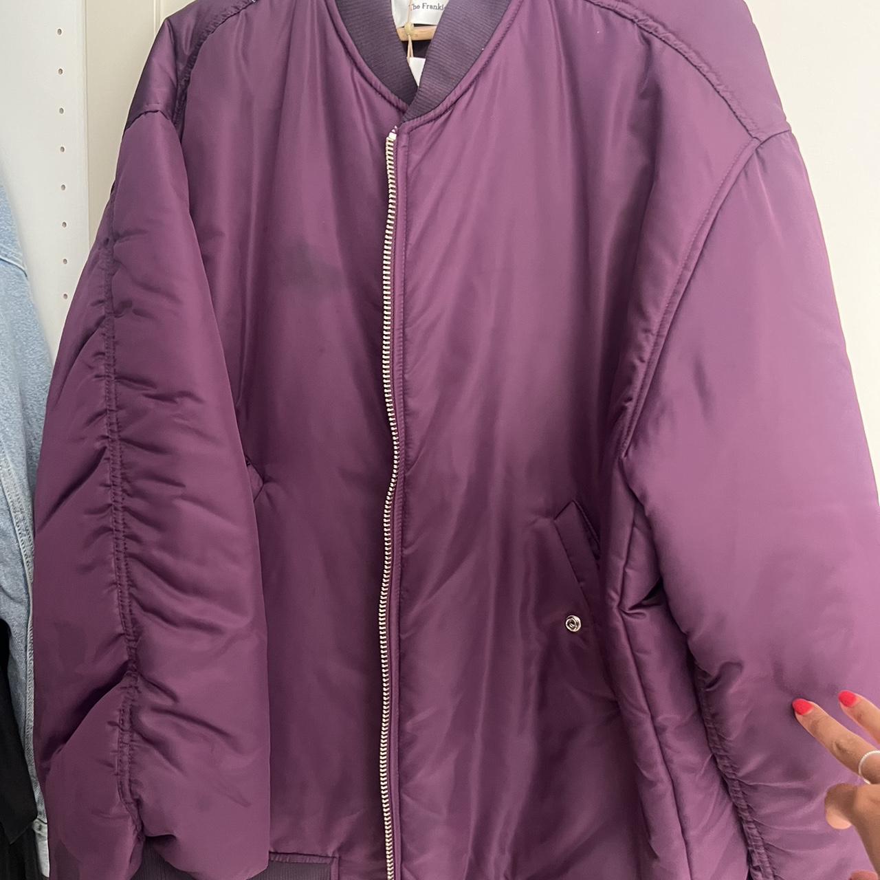 Astra Bomber Jacket - Royal Purple – The Frankie Shop
