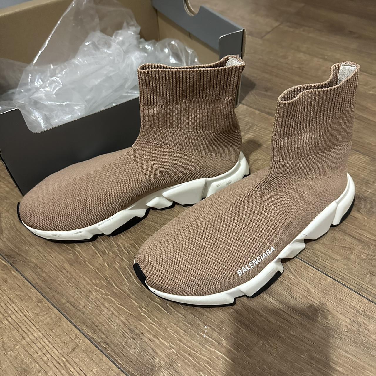 Tan balenciaga cheap runners