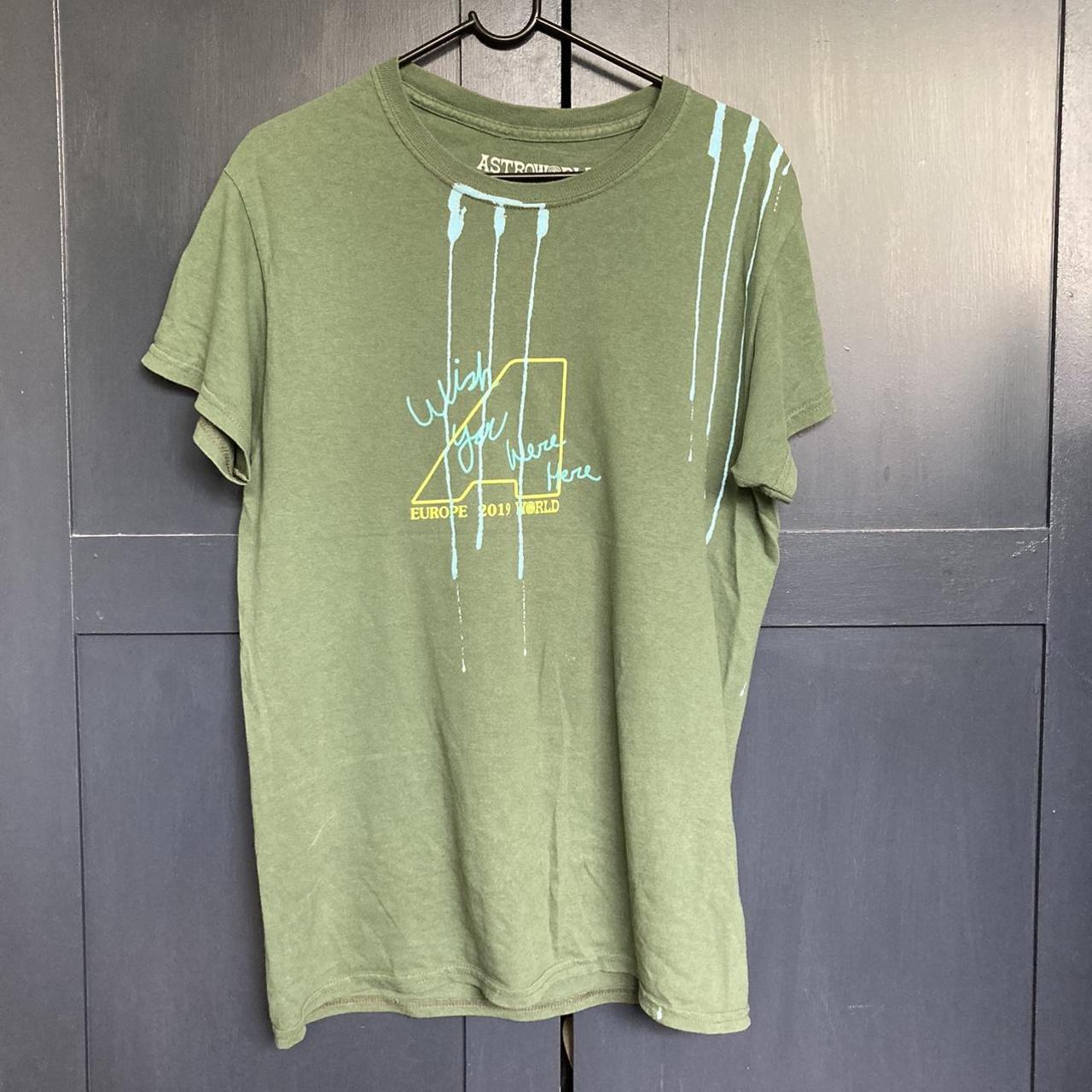 Travis Scott Europe 2019 T-shirt. Size small... - Depop