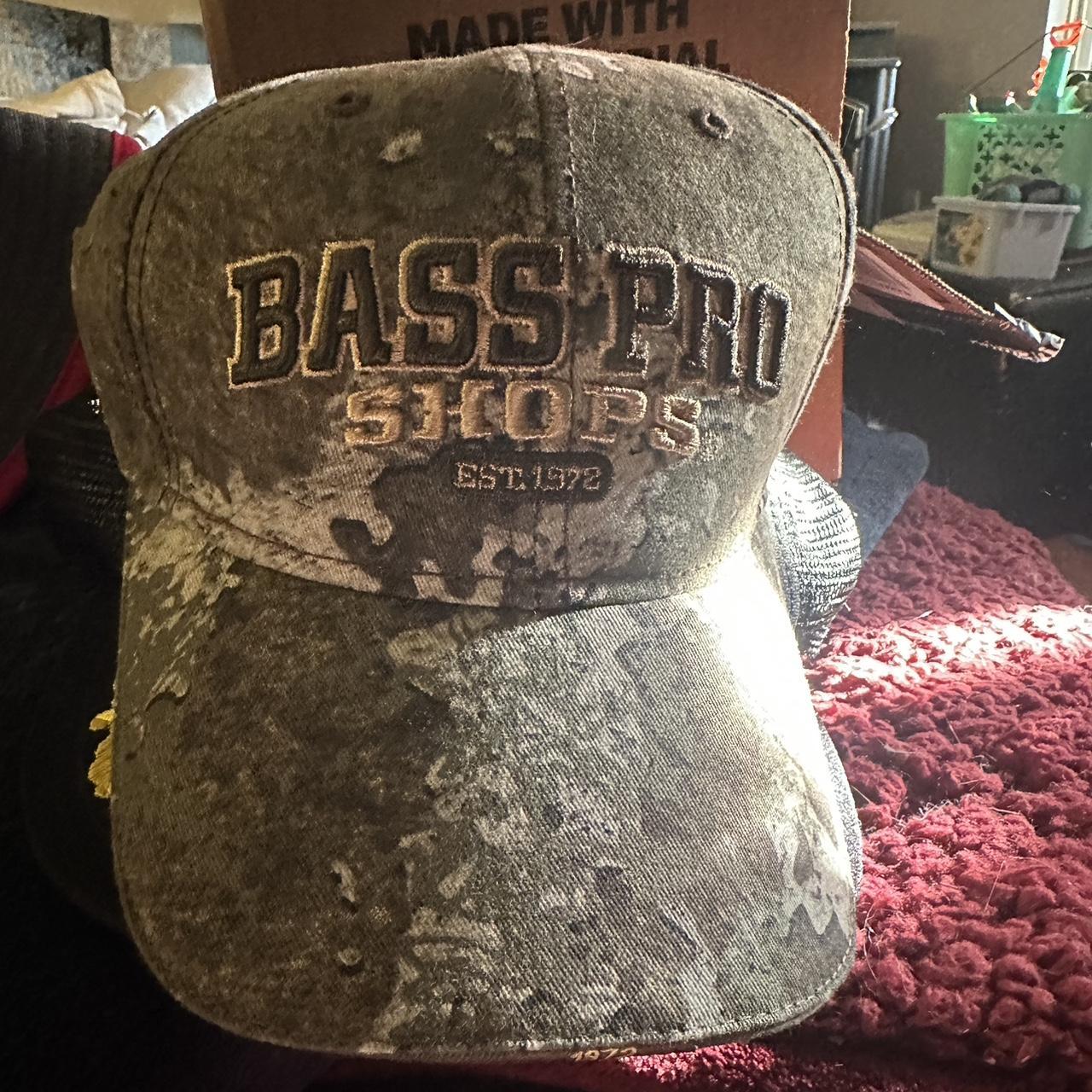 Camo Bass Pro Shops Hat Depop 8539