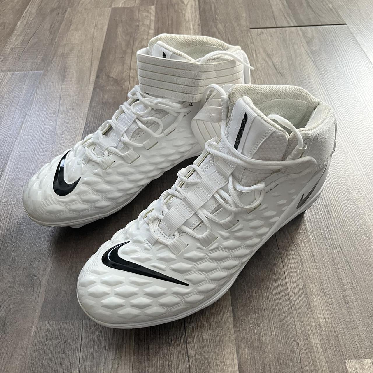 Nike Force Savage Pro 2 Cleats White Size... - Depop