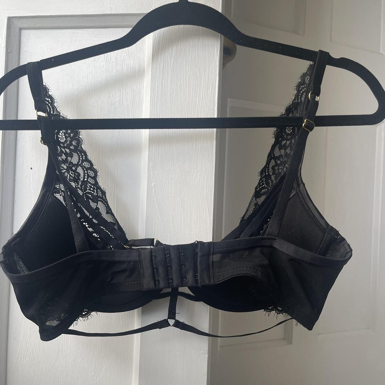 HUNKEMOLLER ‘Iggy’ strapping bra. Gold buckles... Depop