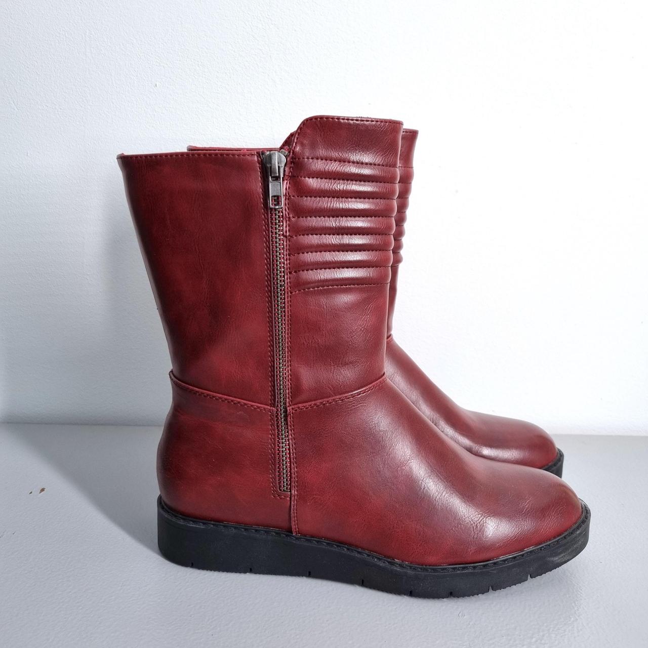 Joe browns red sales biker boots