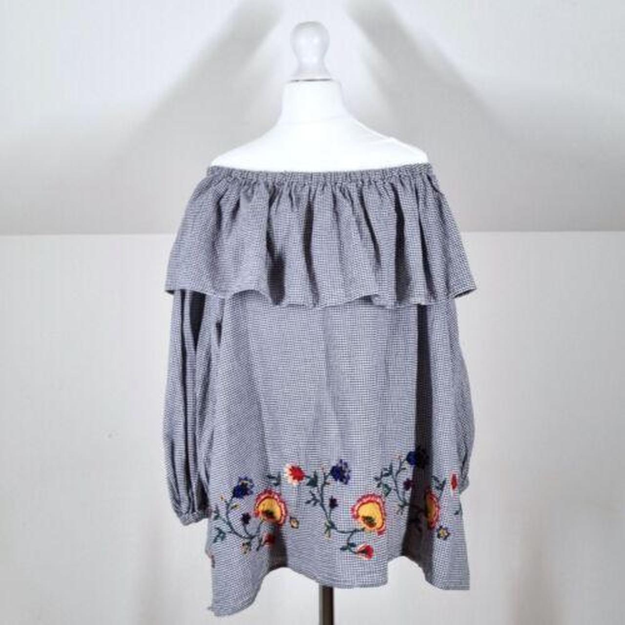 Zara peasant blouse hotsell