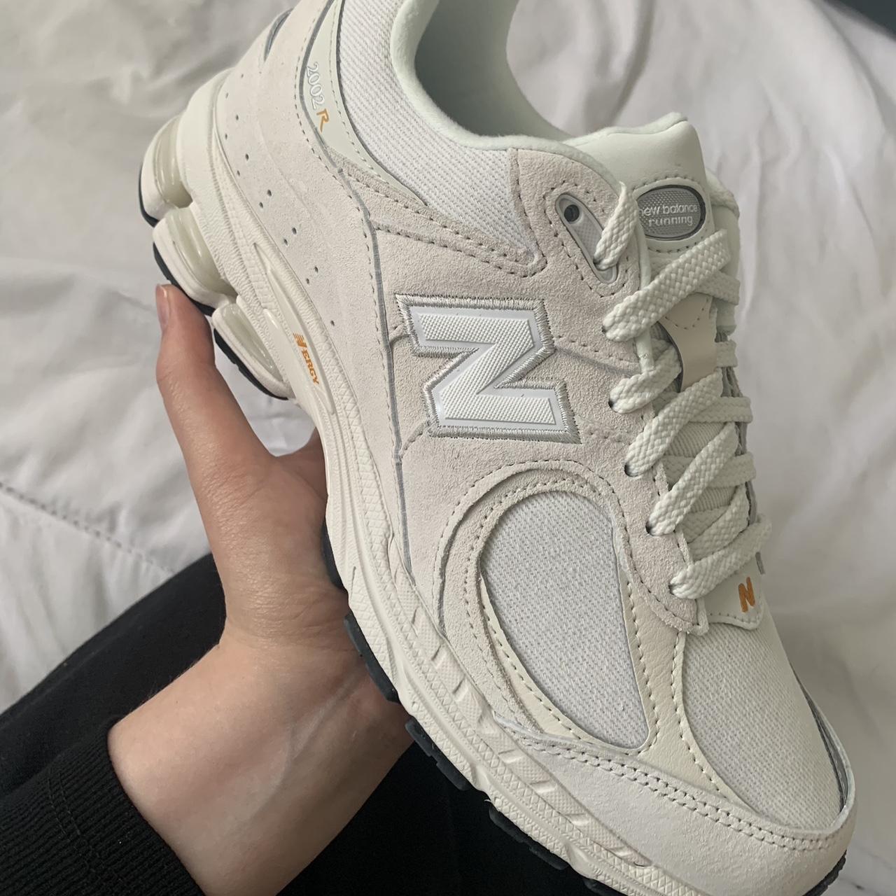 New Balance 2002 R in reflection white - Size UK 7 -... - Depop