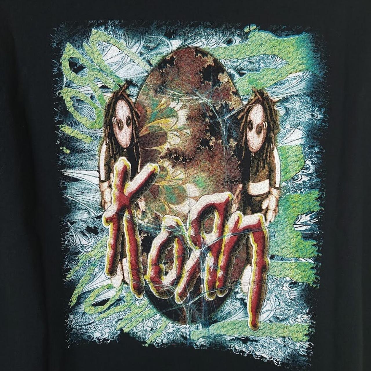 Korn T Shirt Vintage Y2K 2000s Untouchables Tour Nu... - Depop