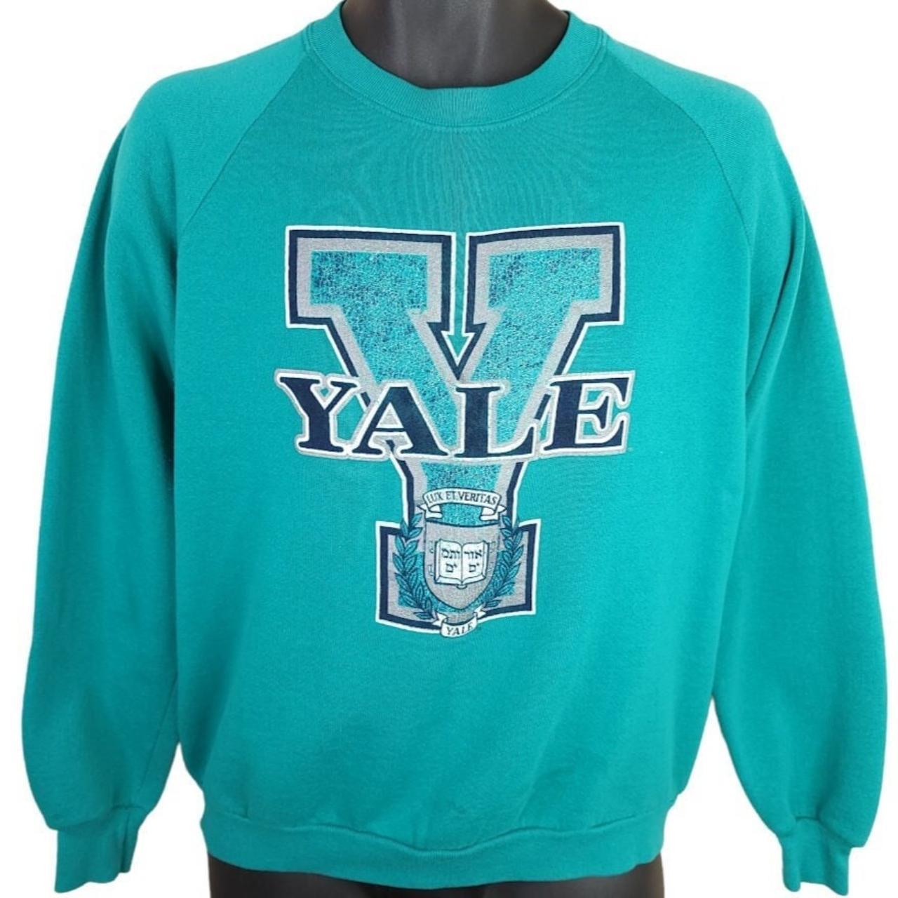 Blue discount yale sweatshirt