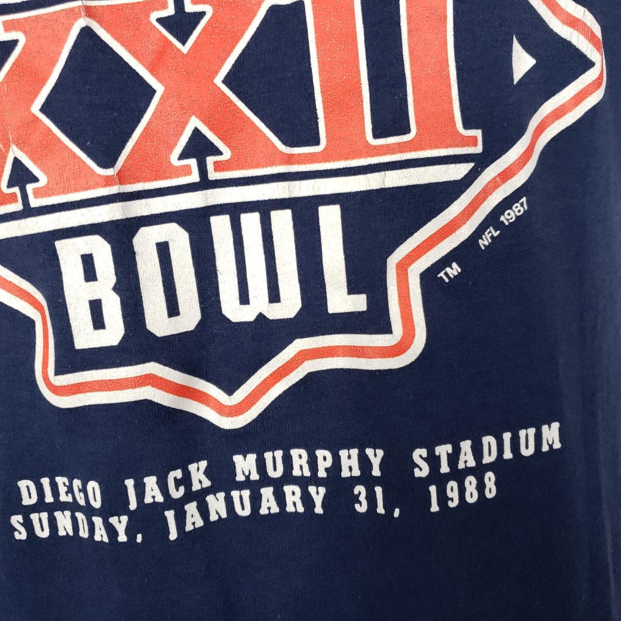 Vintage 80's Super Bowl XXII Cincinnati Bengals - Depop