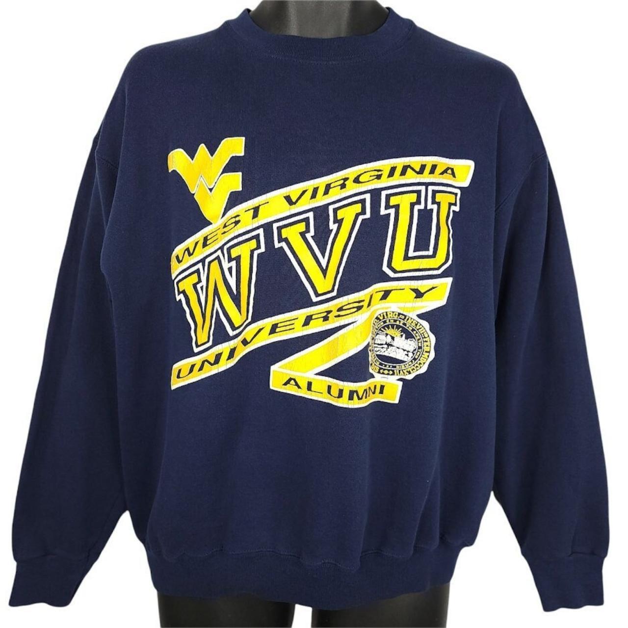 West Virginia Mountaineers Sweatshirt Vintage 90s Depop