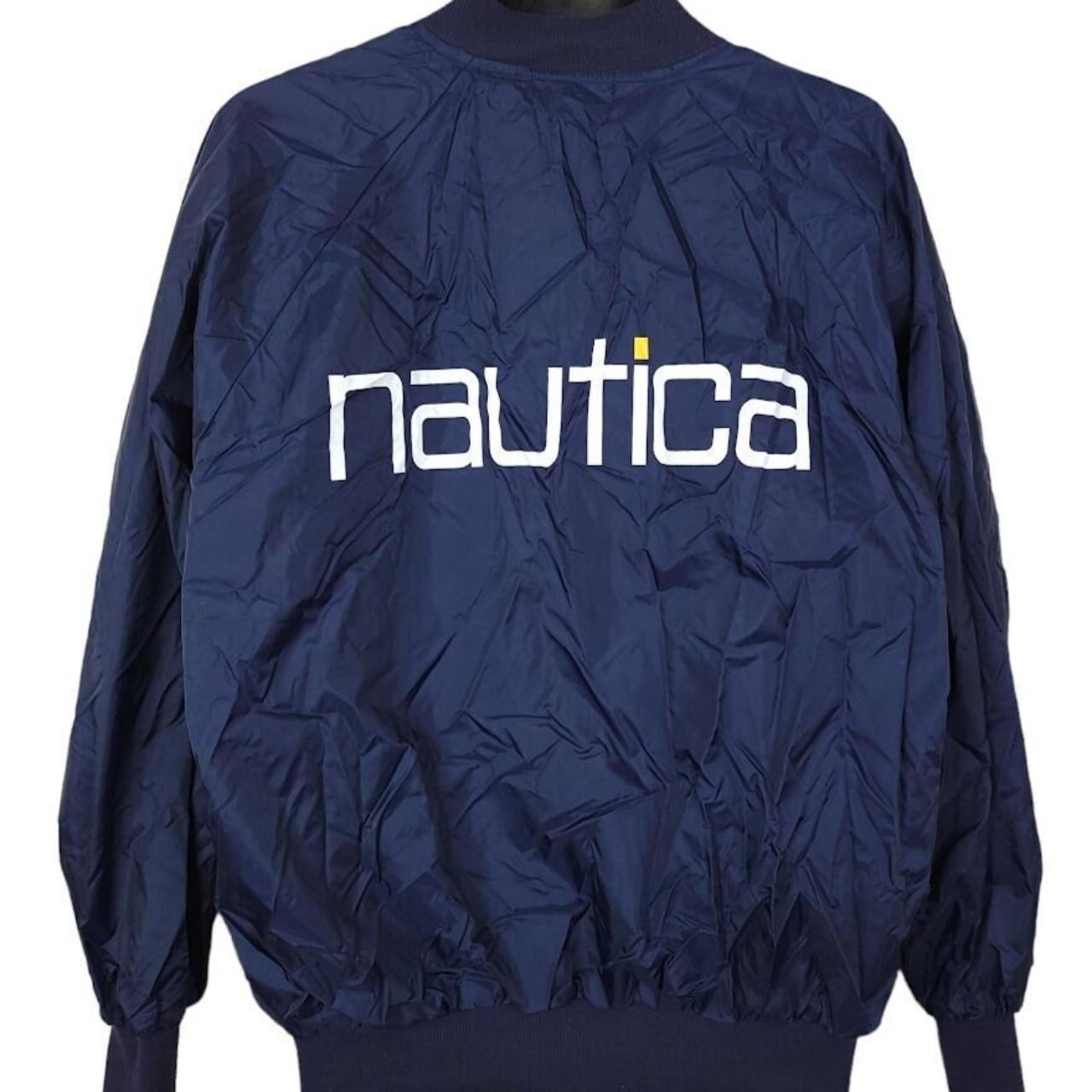 Vintage nautica bomber outlet jacket