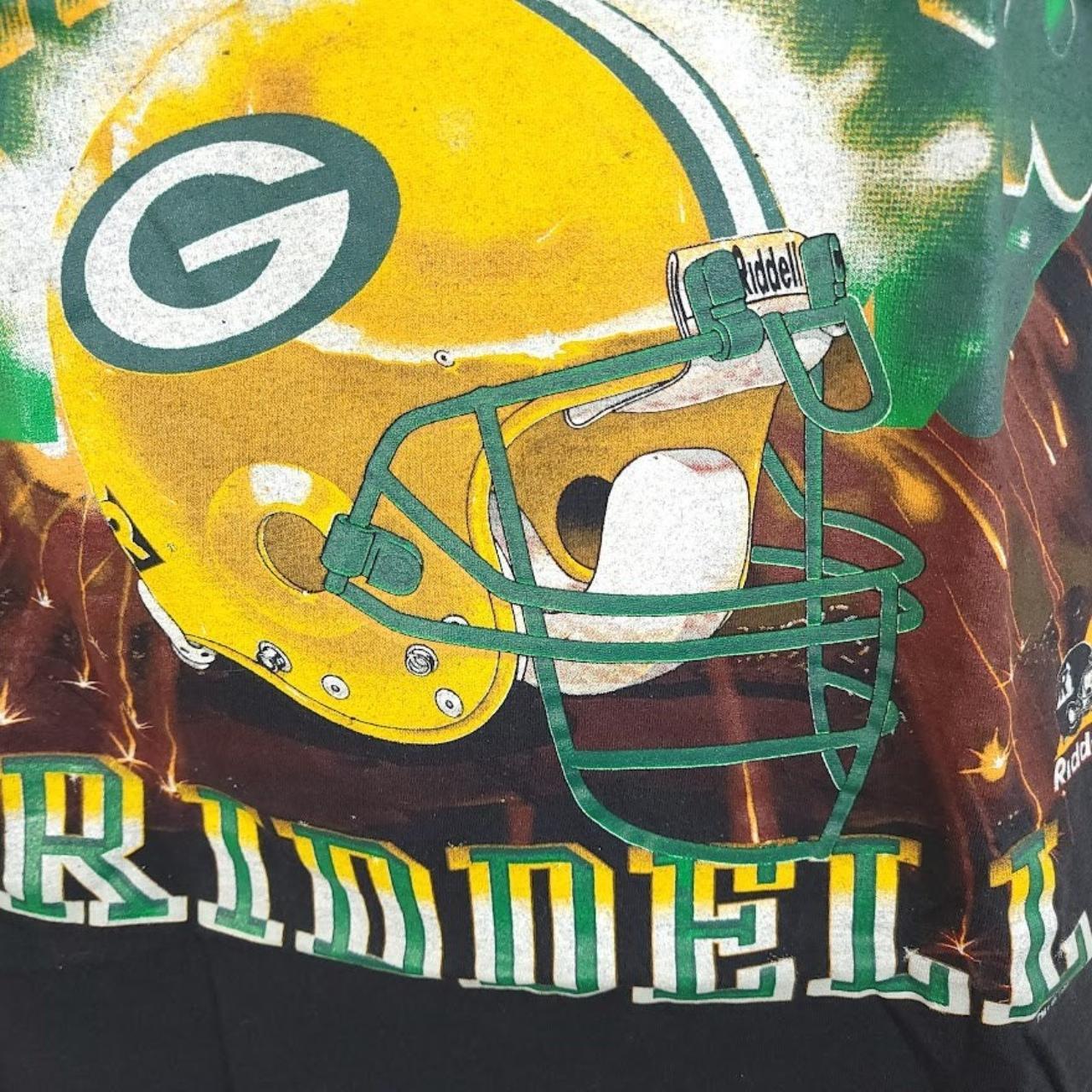 Vintage 90s Green Bay Packers T-Shirt Coach Mike - Depop