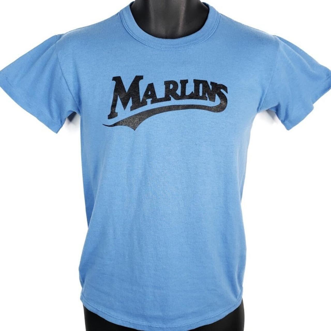 Vintage 90s Essential Florida Marlins Baseball - Depop