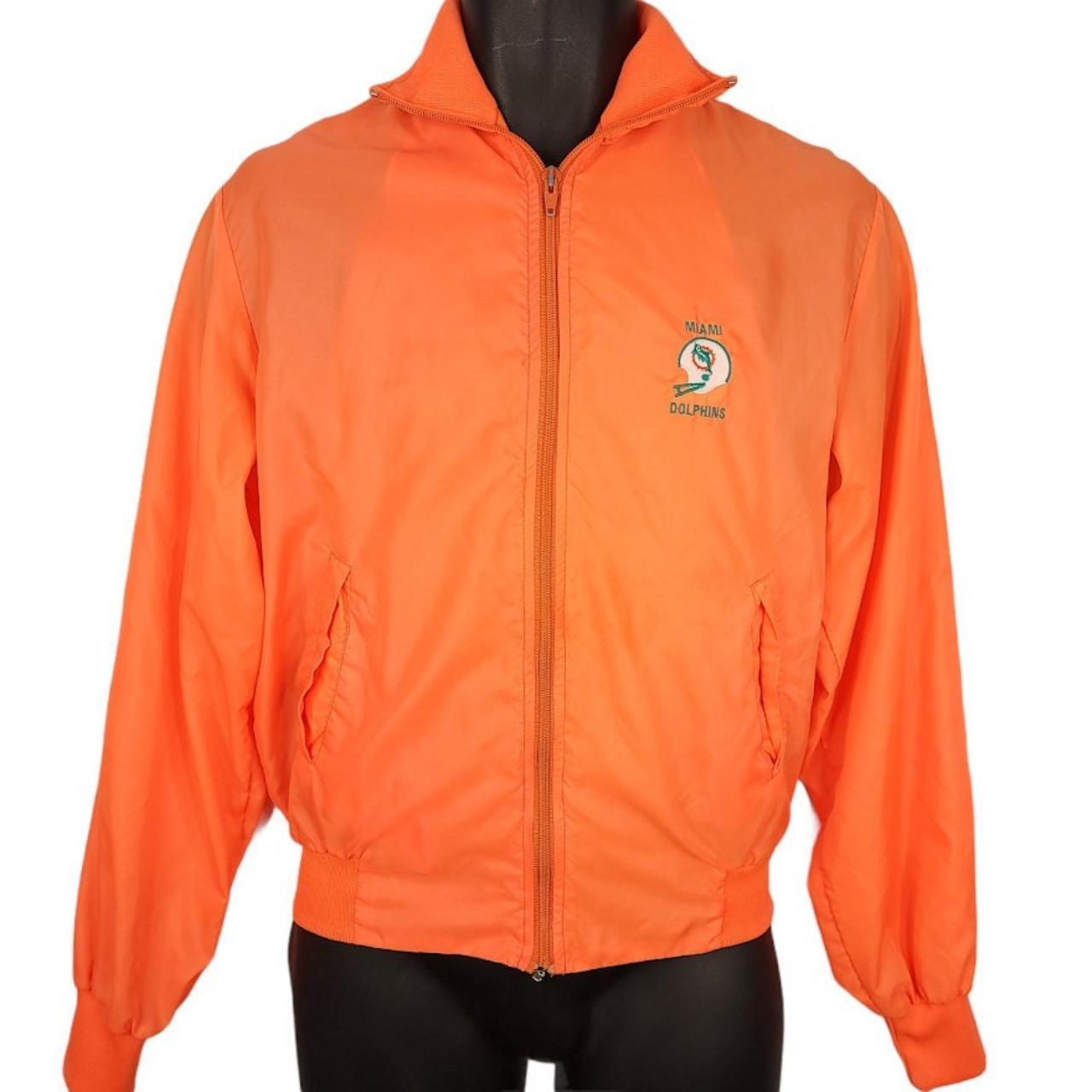 Vintage Men's Bomber Jacket - Orange - S