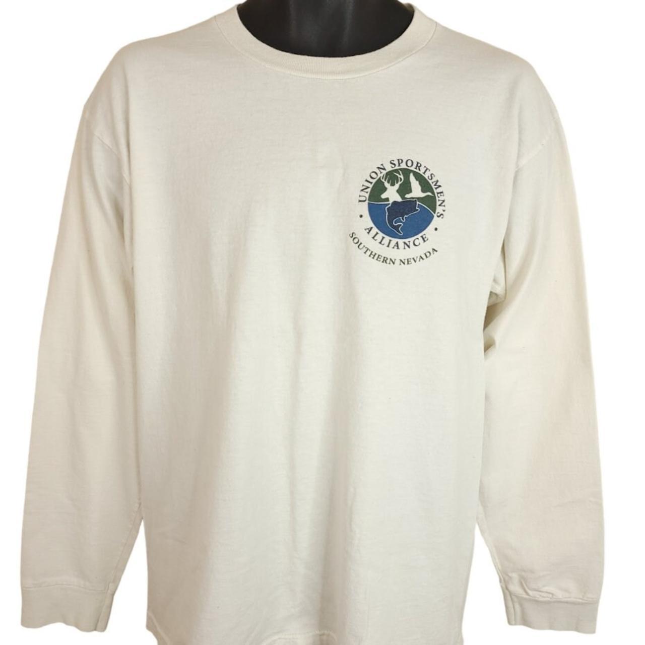 Hunting Fishing T Shirt Vintage Y2K Union Sportsmens - Depop