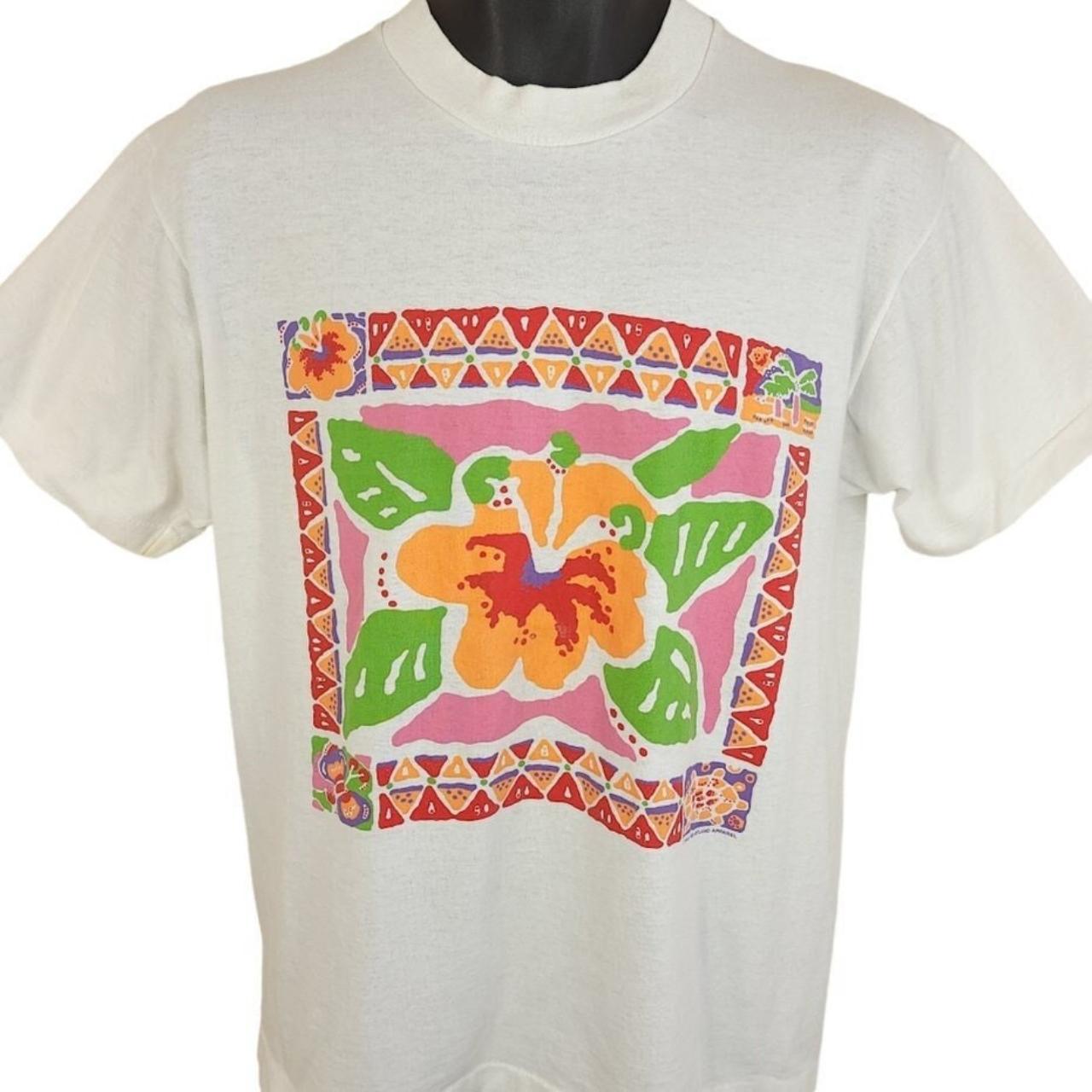 90’s flower art T-shirt!!