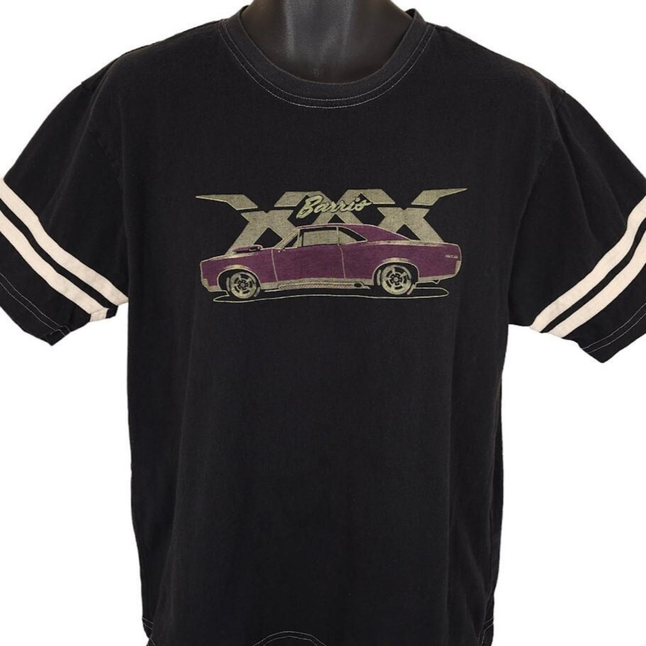 Vintage Barris Kustom T Shirt Mens Size Large Black... - Depop