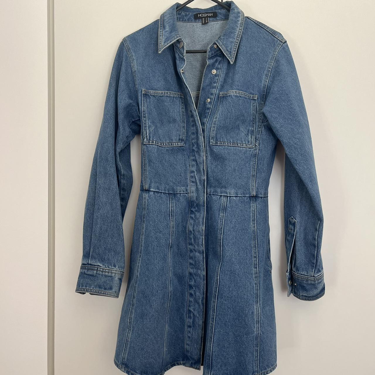 Mossman On The Rocks Denim dress. Size AU8. In. Depop